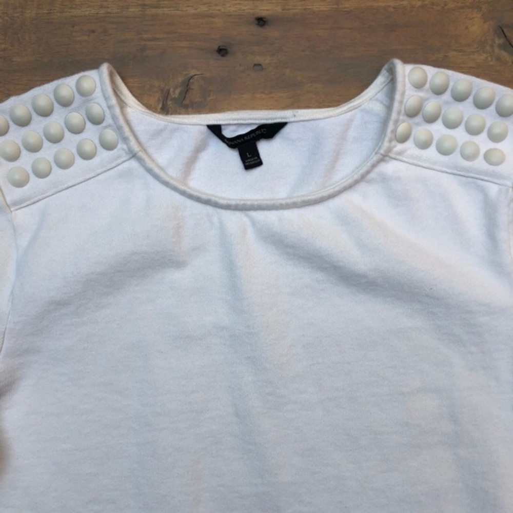 Banana Republic Iron Studded Sweatshirt Sweater